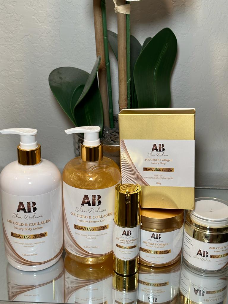 Flawless 24K Gold brightening Set