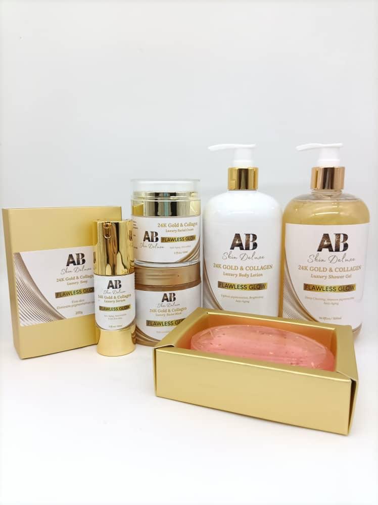Flawless 24K Gold brightening Set