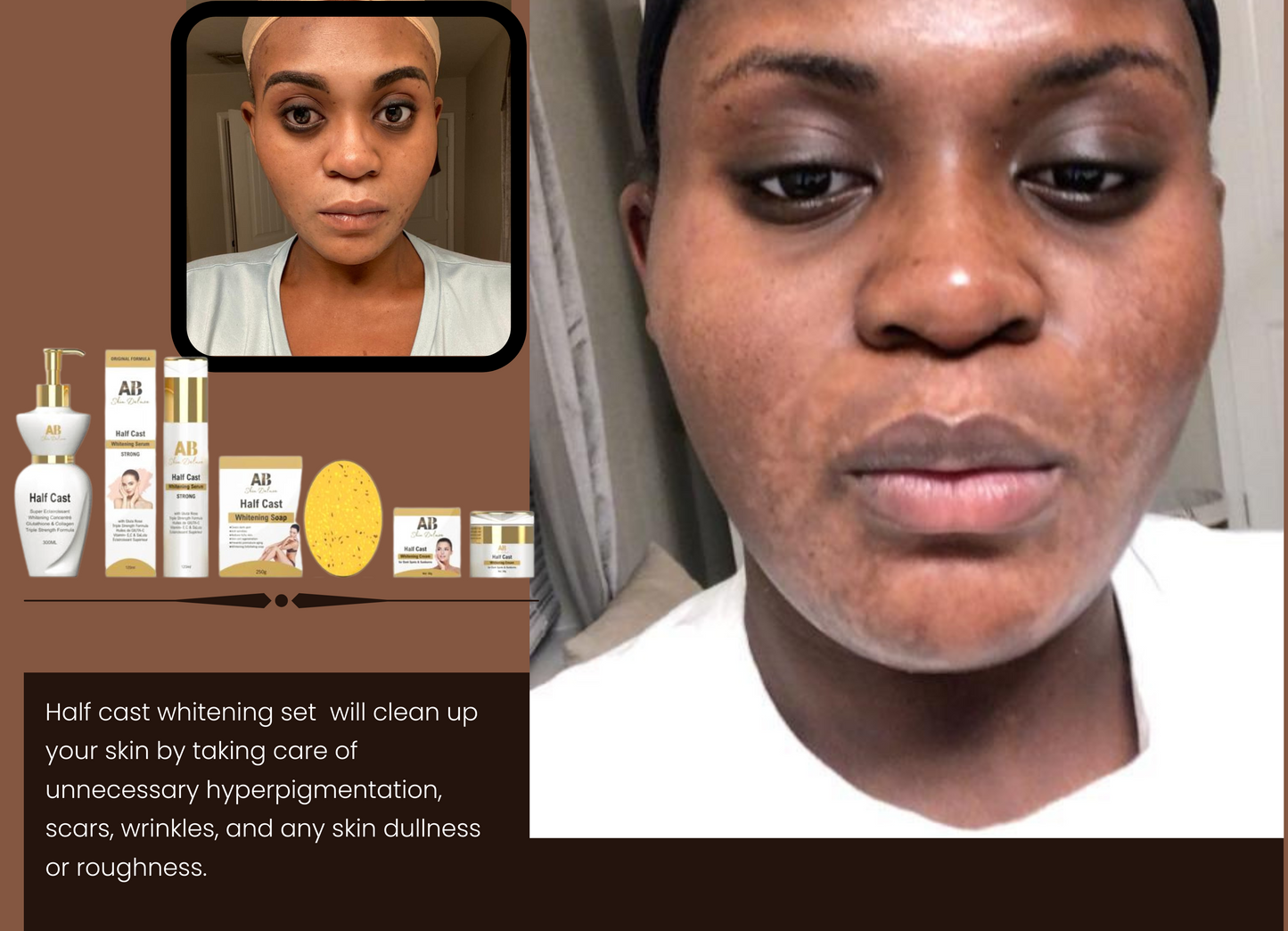 Half Cast Whitening Lotion